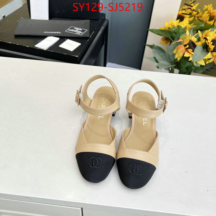 Women Shoes-Chanel what is a 1:1 replica ID: SJ5219 $: 129USD