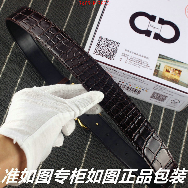Belts-Ferragamo buy 1:1 ID: PJ3820 $: 65USD