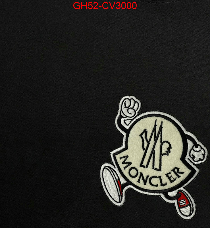 Clothing-Moncler 2024 perfect replica designer ID: CV3000 $: 52USD