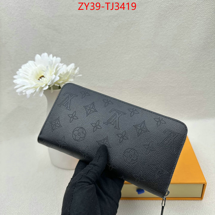 LV Bags(4A)-Wallet luxury fashion replica designers ID: TJ3419 $: 39USD,