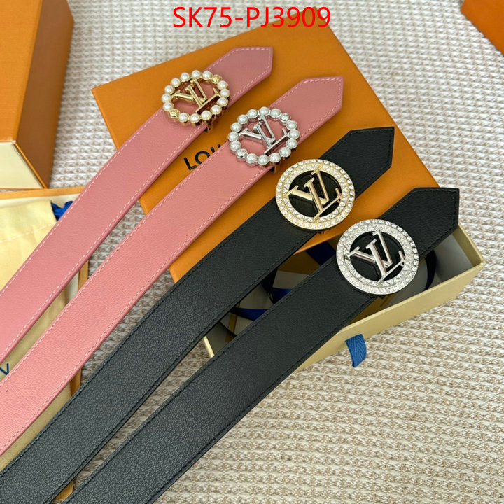 Belts-LV designer wholesale replica ID: PJ3909 $: 75USD