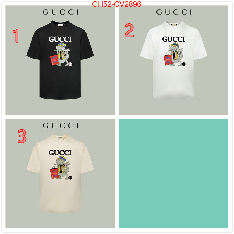 Clothing-Gucci where quality designer replica ID: CV2896 $: 52USD