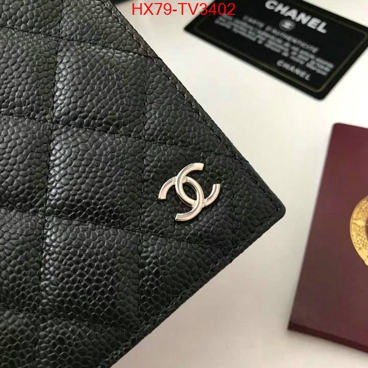 Chanel Bags(TOP)-Wallet- the highest quality fake ID: TV3402 $: 79USD,