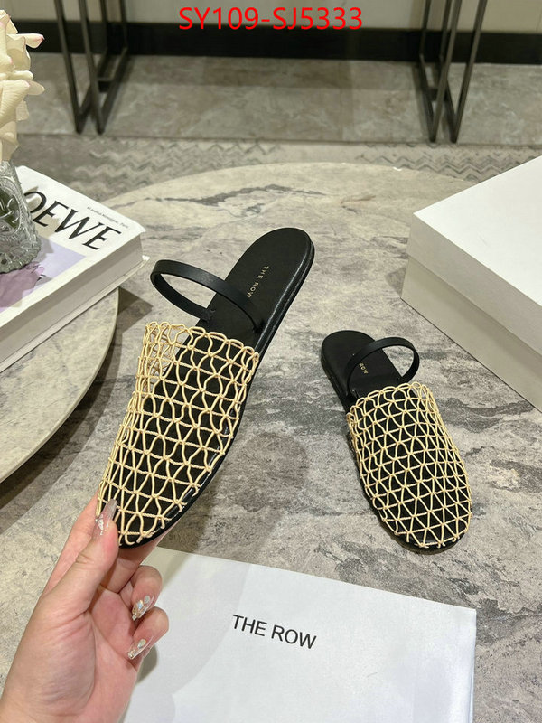 Women Shoes-The Row aaaaa quality replica ID: SJ5333 $: 109USD