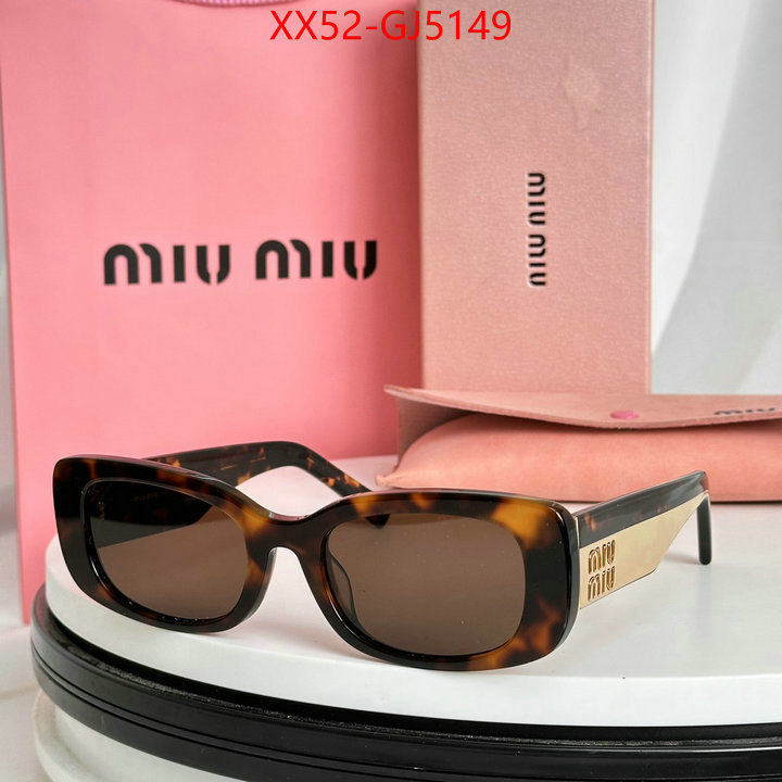 Glasses-Miu Miu from china 2024 ID: GJ5149 $: 52USD