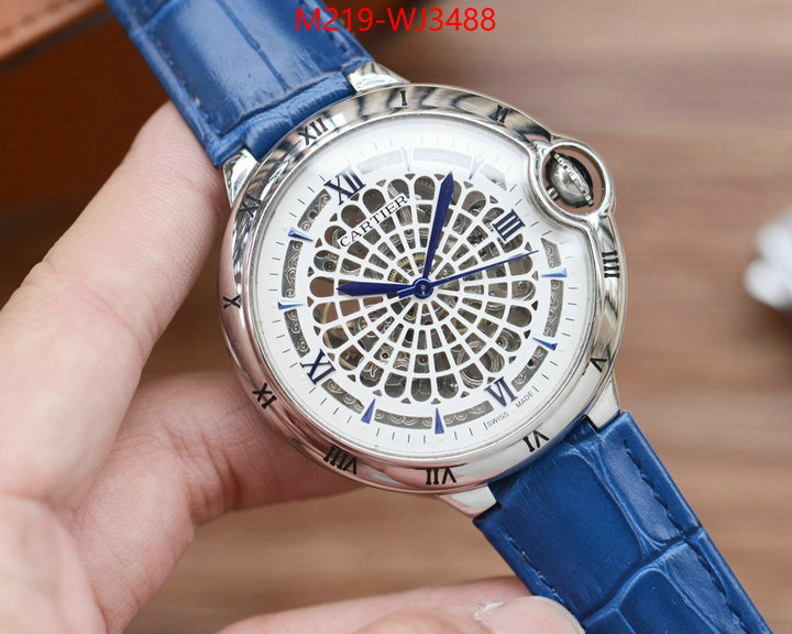 Watch(TOP)-Cartier fake cheap best online ID: WJ3488 $: 219USD