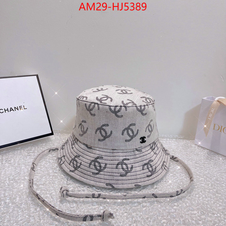 Cap (Hat)-Chanel best quality fake ID: HJ5389 $: 29USD