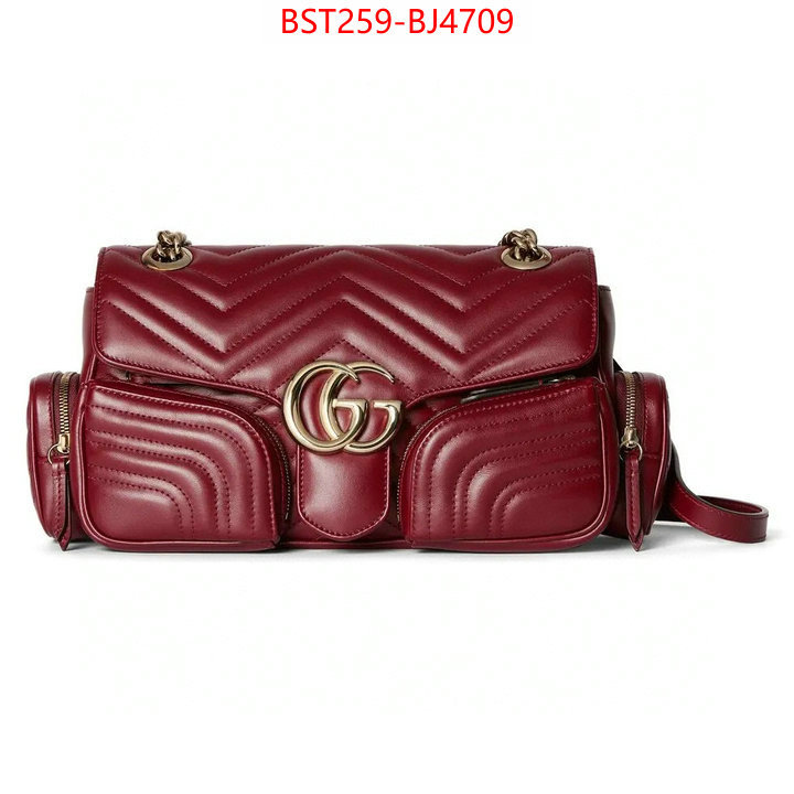 Gucci Bags(TOP)-Marmont top designer replica ID: BJ4709 $: 259USD,