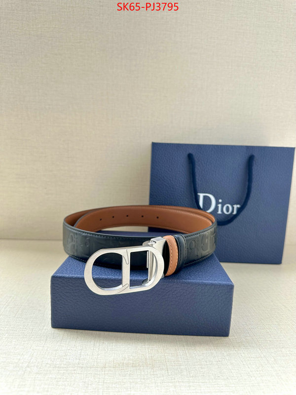 Belts-Dior top fake designer ID: PJ3795 $: 65USD