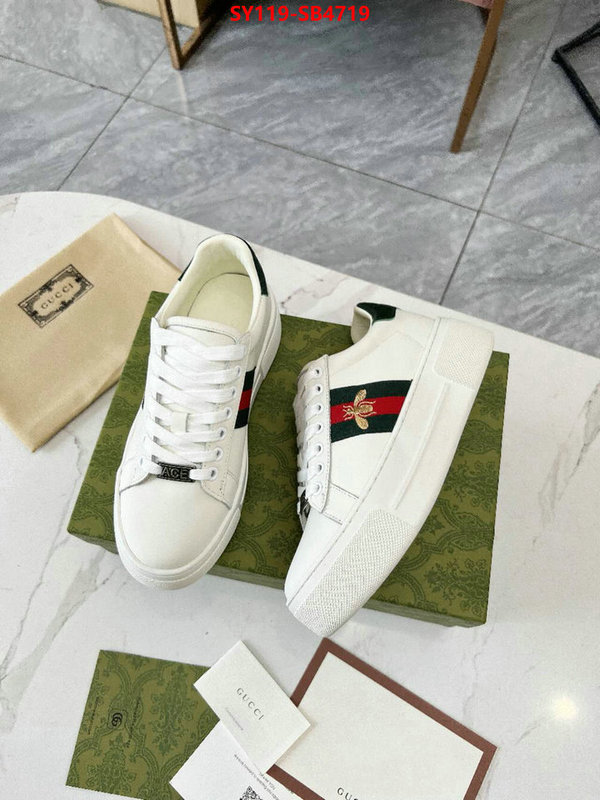 Men Shoes-Gucci 2024 aaaaa replica customize ID: SB4719 $: 119USD