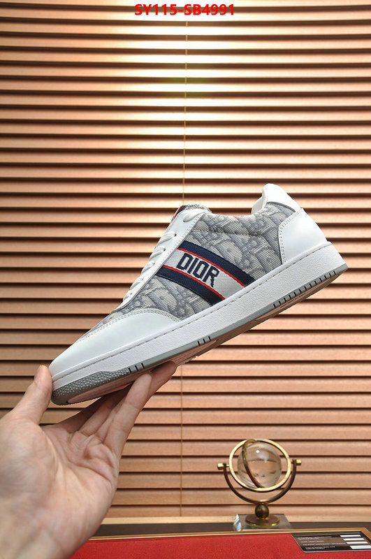 Men shoes-Dior fake designer ID: SB4991 $: 115USD