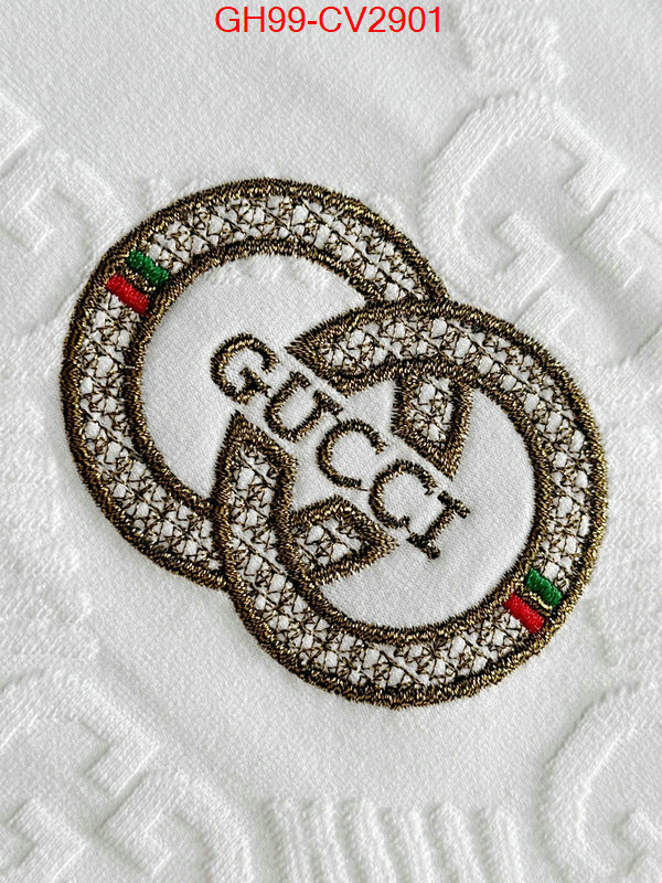 Clothing-Gucci where to buy fakes ID: CV2901 $: 99USD