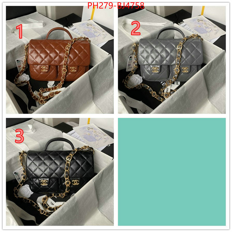 Chanel Bags(TOP)-Crossbody- outlet sale store ID: BJ4758 $: 279USD,