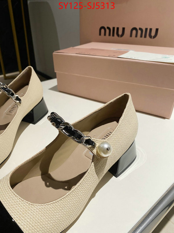 Women Shoes-Miu Miu customize the best replica ID: SJ5313 $: 125USD