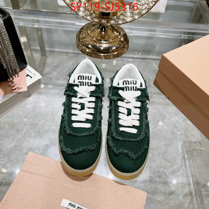 Women Shoes-Miu Miu best wholesale replica ID: SJ5316 $: 119USD