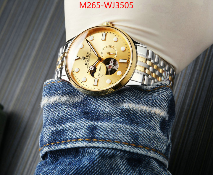 Watch(TOP)-Rolex replica 2024 perfect luxury ID: WJ3505 $: 265USD