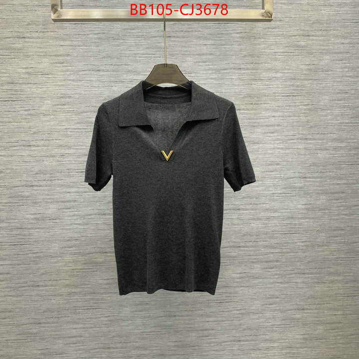 Clothing-Valentino designer fashion replica ID: CJ3678 $: 105USD