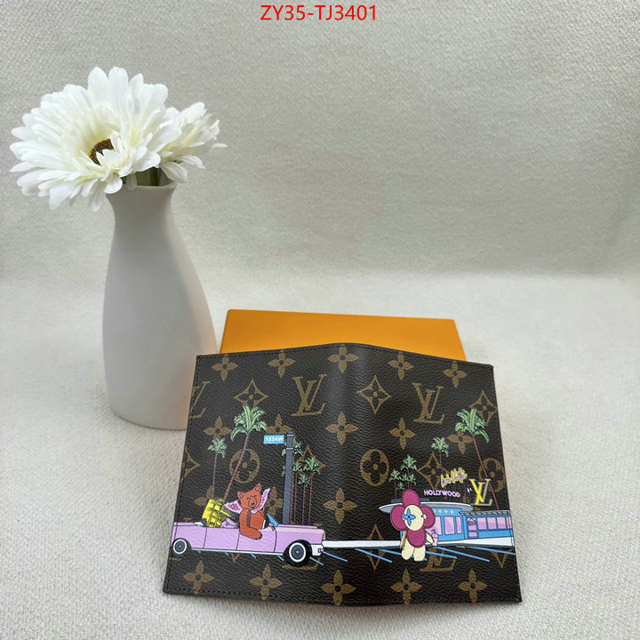 LV Bags(4A)-Wallet 1:1 clone ID: TJ3401 $: 35USD,