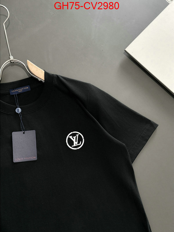 Clothing-LV shop cheap high quality 1:1 replica ID: CV2980 $: 75USD
