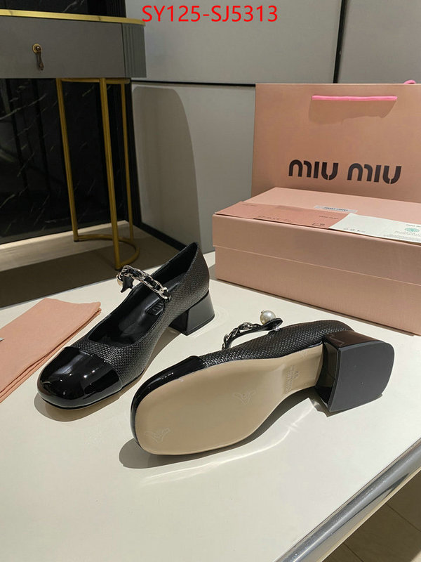 Women Shoes-Miu Miu customize the best replica ID: SJ5313 $: 125USD