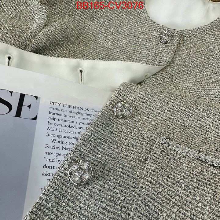 Clothing-Chanel what is aaaaa quality ID: CV3076 $: 165USD