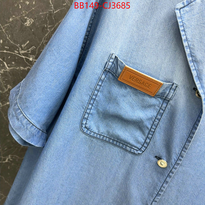 Clothing-Versace designer replica ID: CJ3685 $: 149USD