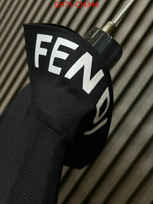 Clothing-Fendi perfect quality designer replica ID: CJ4346 $: 75USD
