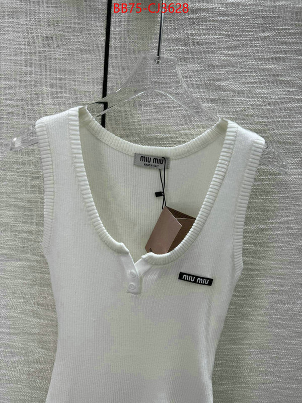 Clothing-MIU MIU buy aaaaa cheap ID: CJ3628 $: 75USD