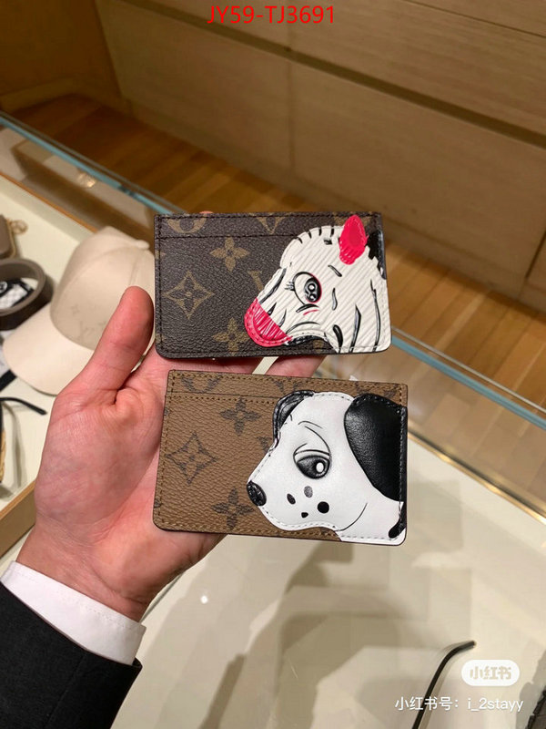 LV Bags(TOP)-Wallet best fake ID: TJ3691 $: 59USD,