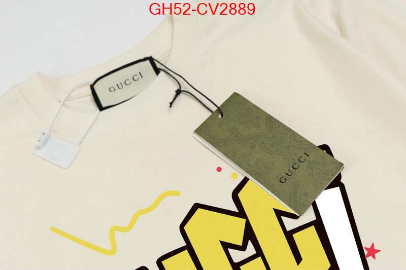 Clothing-Gucci luxury ID: CV2889 $: 52USD