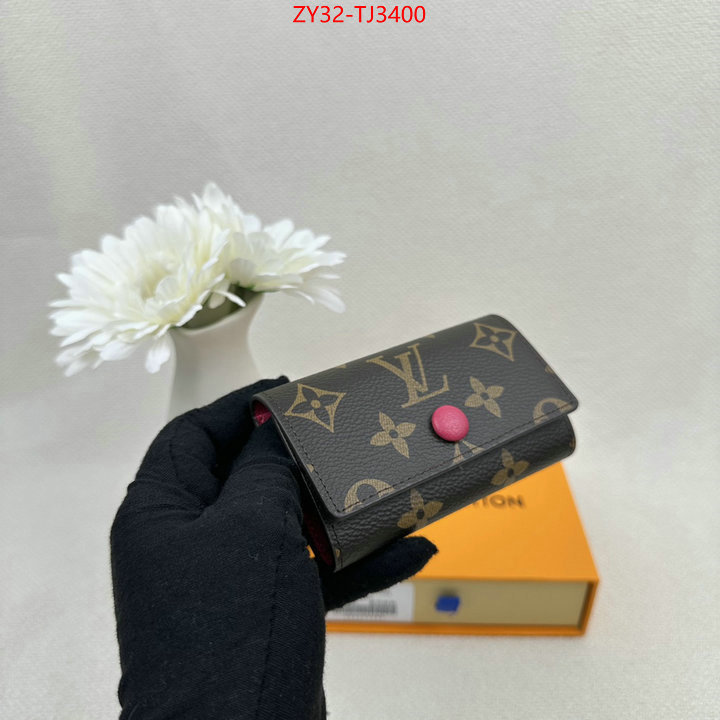 LV Bags(4A)-Wallet what ID: TJ3400 $: 32USD,