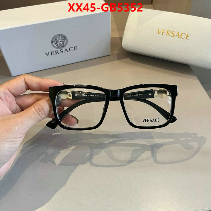 Glasses-Versace the best designer ID: GB5352 $: 45USD