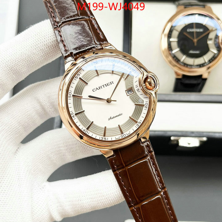 Watch(TOP)-Cartier 2024 replica ID: WJ4049 $: 199USD