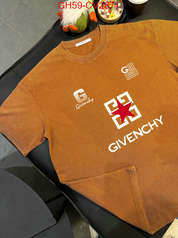 Clothing-Givenchy where quality designer replica ID: CV2871 $: 59USD