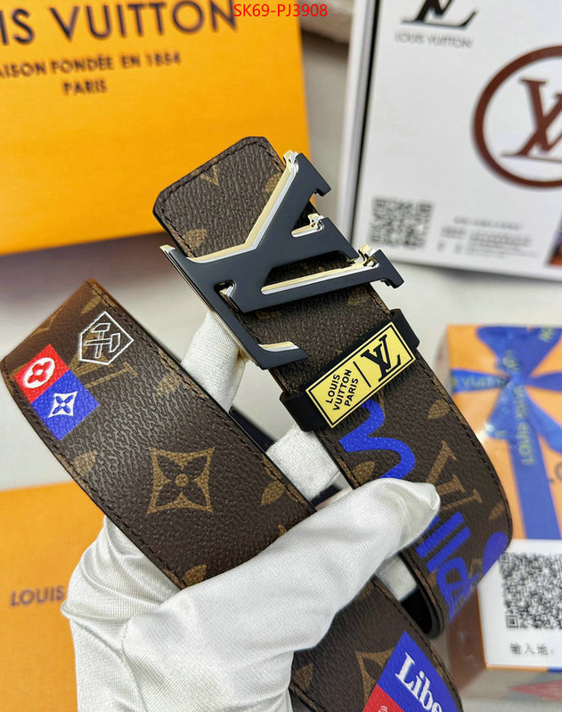 Belts-LV knockoff highest quality ID: PJ3908 $: 69USD