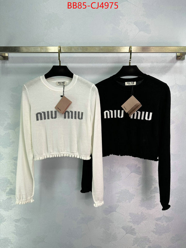 Clothing-MIU MIU buy best quality replica ID: CJ4975 $: 85USD