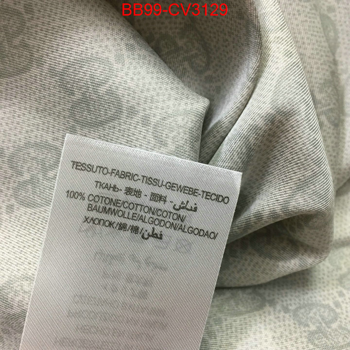 Clothing-Gucci 2024 luxury replicas ID: CV3129 $: 99USD