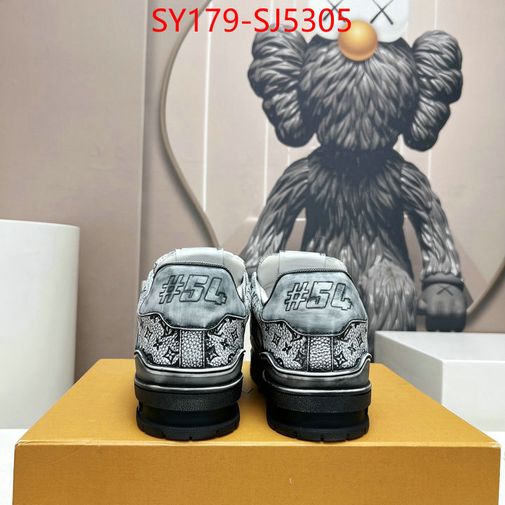 Men Shoes-LV where quality designer replica ID: SJ5305 $: 179USD