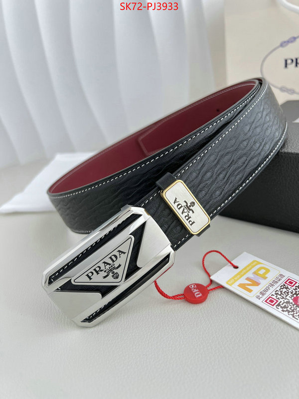 Belts-Prada high quality online ID: PJ3933 $: 72USD