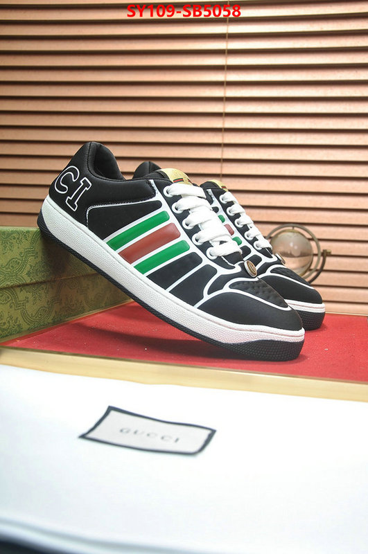 Men Shoes-Gucci how can i find replica ID: SB5058 $: 109USD