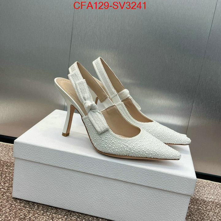 Women Shoes-Dior shop cheap high quality 1:1 replica ID: SV3241 $: 129USD