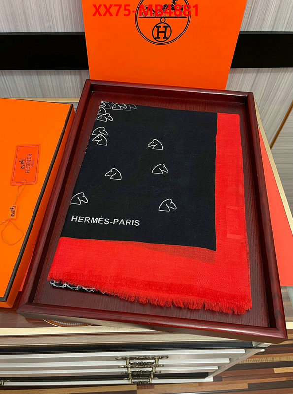 Scarf-Hermes wholesale china ID: MB4881 $: 75USD