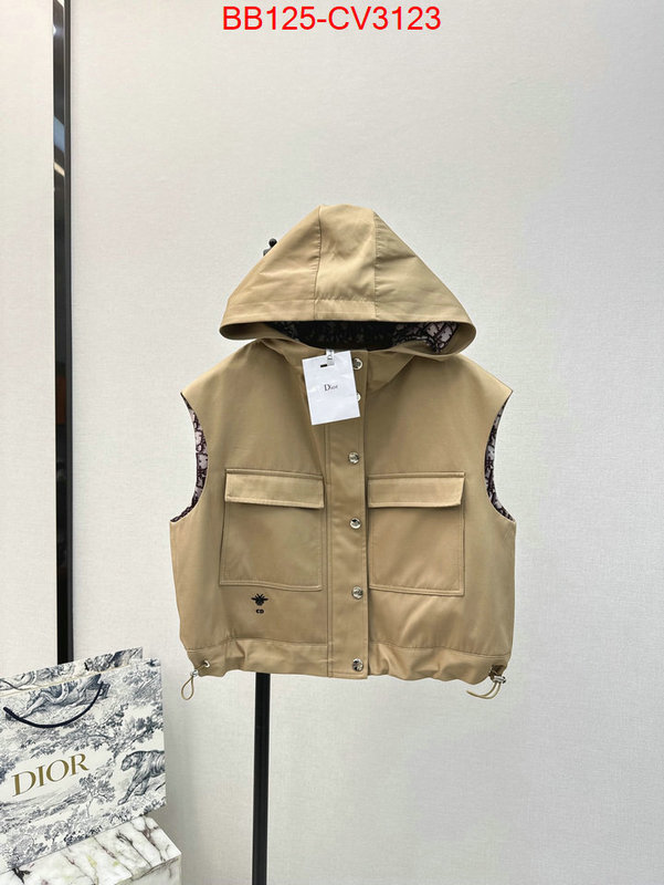 Clothing-Dior high quality ID: CV3123 $: 125USD