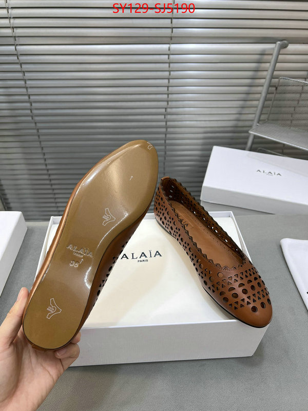 Women Shoes-ALAIA fake cheap best online ID: SJ5190 $: 129USD