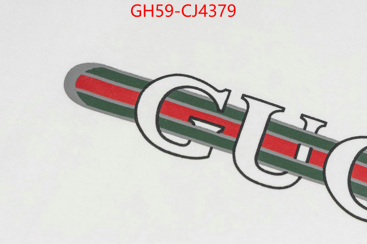 Clothing-Gucci aaaaa+ replica designer ID: CJ4379 $: 59USD