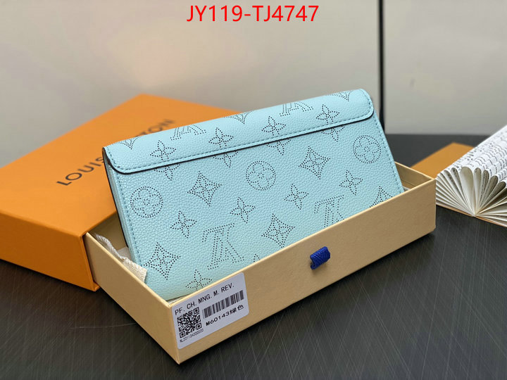 LV Bags(TOP)-Wallet fake aaaaa ID: TJ4747 $: 119USD,