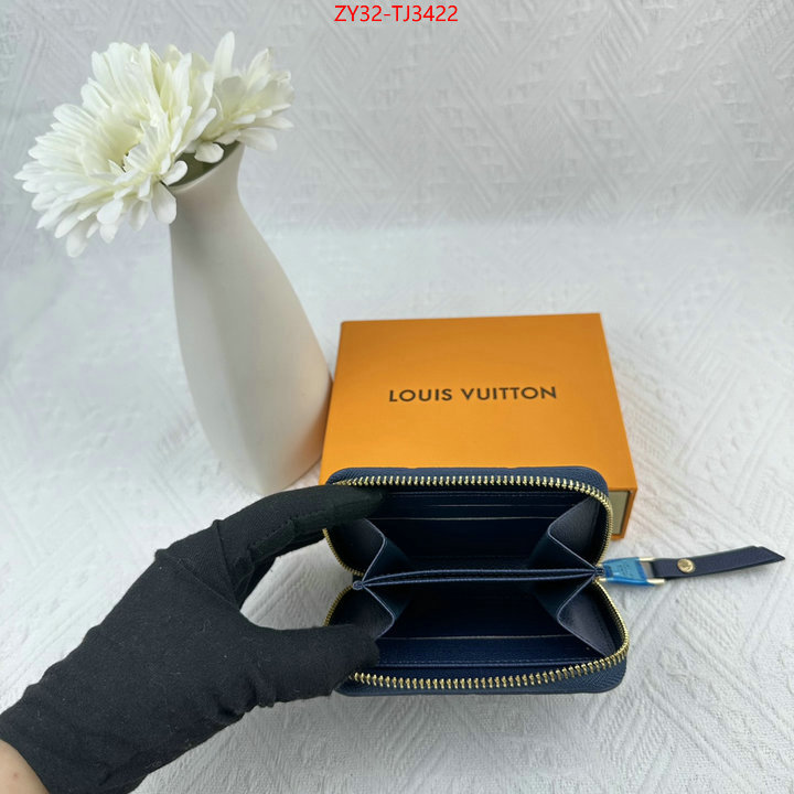 LV Bags(4A)-Wallet how to find designer replica ID: TJ3422 $: 32USD,