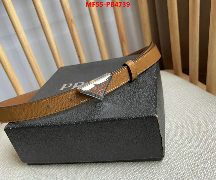 Belts-Prada 1:1 replica ID: PB4739 $: 55USD