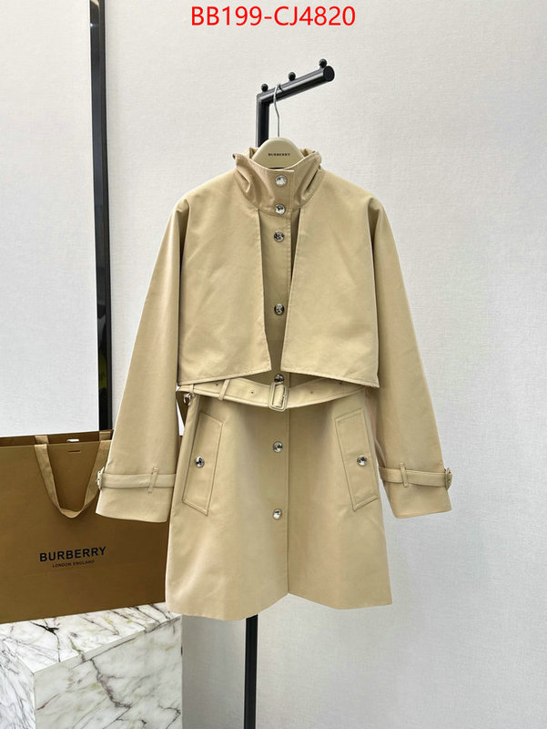 Clothing-Burberry how to buy replcia ID: CJ4820 $: 199USD