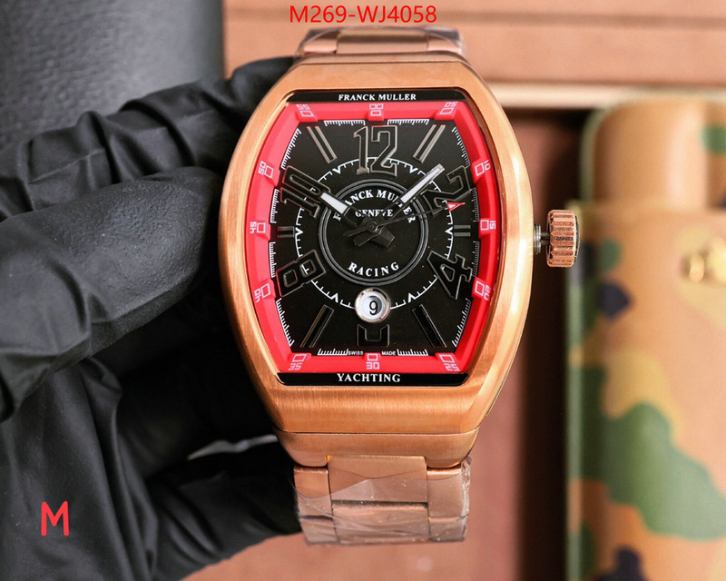 Watch(TOP)-Franck Muller high quality aaaaa replica ID: WJ4058 $: 269USD